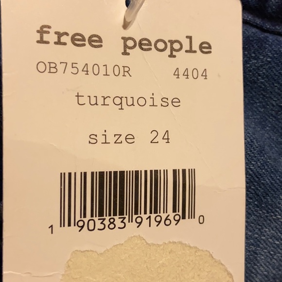 Free People Busted Knee Skinny Jeans Sz:24 - Picture 4 of 5